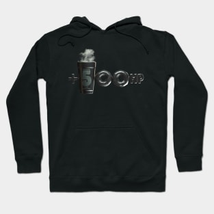 +500HP Black Hoodie